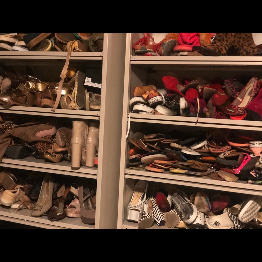 SHOE CLOSET CLEAR OUT
